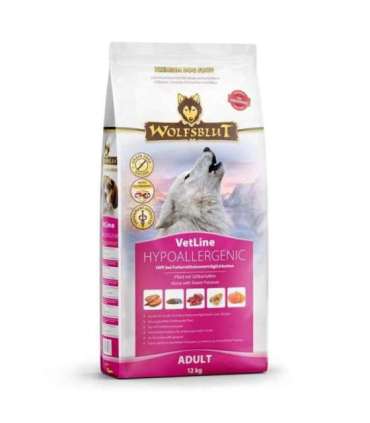 WOLFSBLUT VetLine Hypoallergenic Horse - dry dog food - 12kg