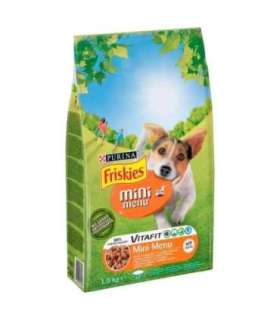 FRISKIES Mini Menu Chicken with vegetables - dry dog food - 1.5 kg