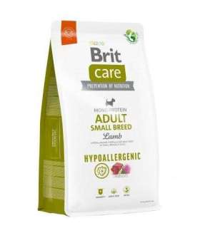BRIT Care Hypoallergenic Adult Small Breed Lamb&Rice - dry dog food - 3 kg
