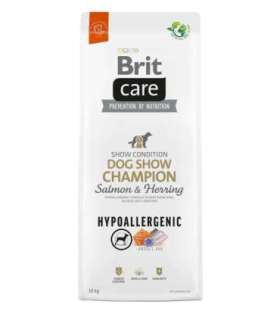 BRIT Care Hypoallergenic Adult Dog Show Champion Salmon & Herring - dry dog food - 12 kg