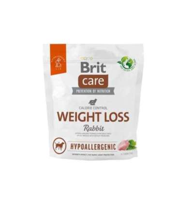 BRIT Care Hypoallergenic Adult Weight Loss Rabbit - dry dog food - 1 kg