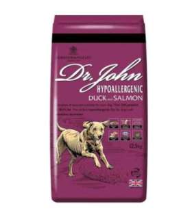 DR JOHN Hypoallergenic Duck with salmon - dry dog food - 12,5kg