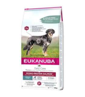 EUKANUBA Daily Care Adult Mono Protein Salmon - dry dog food - 12 kg