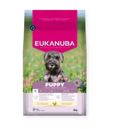 EUKANUBA Puppy Small Rich in chicken - dry dog food - 3kg