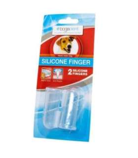 BOGAR Bogadent® Silicone finger - finger cover for removing dental plaque – 2 pcs