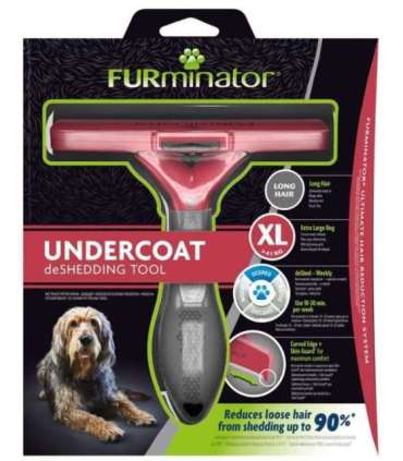FURminator - furminator for longhaired dogs - XL