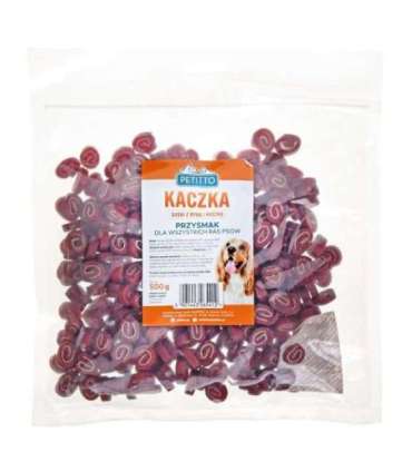 PETITTO Sushi with fish and duck - dog treat - 500 g