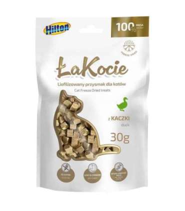 HILTON ŁaKocie Freeze dried duck - cat treats - 30g