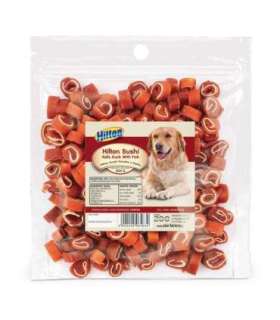 HILTON Sushi Rolls duck with fish - Dog treat - 500 g