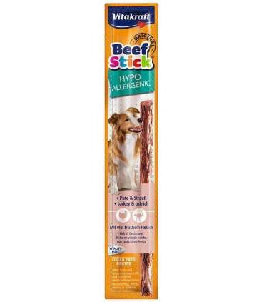 VITAKRAFT Beef Stick Hypoallergenic turkey with ostrich - dog treat - 12 g