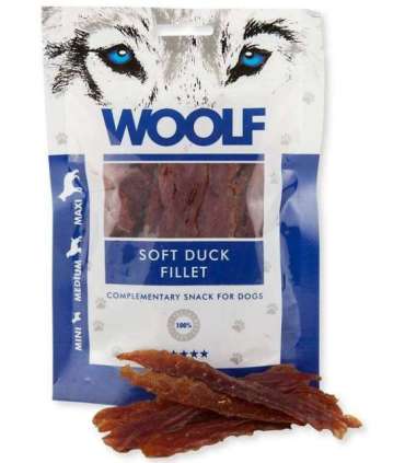 WOOLF Soft Duck Fillet - dog treat - 100 g