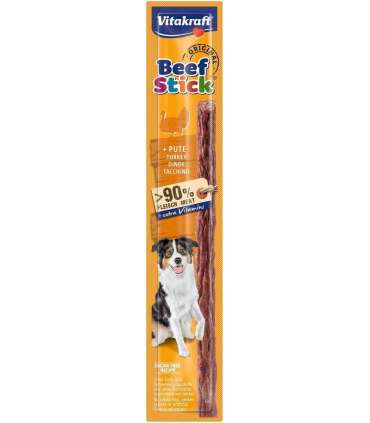 VITAKRAFT Beef Stick with turkey - dog treat - 12 g