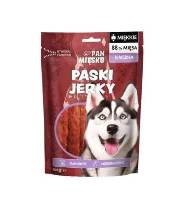 PAN MIĘSKO Jerky Duck - dog treat - 100g