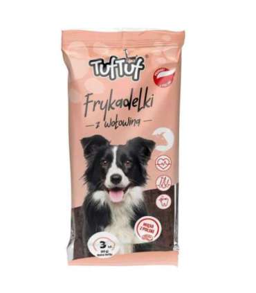 TUF TUF Meaty sticks with beef - dog treat - 70g