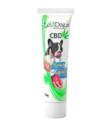 LOVIDOG Functional paste with CBD - dog treat - 90g