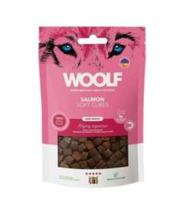 WOOLF Soft Cubes Salmon - dog treat - 100g