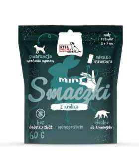 SYTA MICHA Mini treats with rabbit - treat for dogs - 60 g