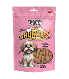 TUF TUF Mini Churros with pork - dog treat - 100g