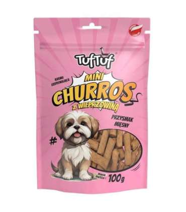 TUF TUF Mini Churros with pork - dog treat - 100g