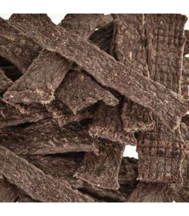 PETITTO Monoprotein meat strips Turkey with coconut - dog treat - 400g