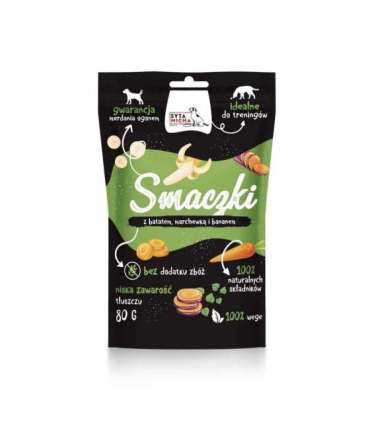 SYTA MICHA Vege treats with sweet potato, carrot and banana - dog treat - 80 g