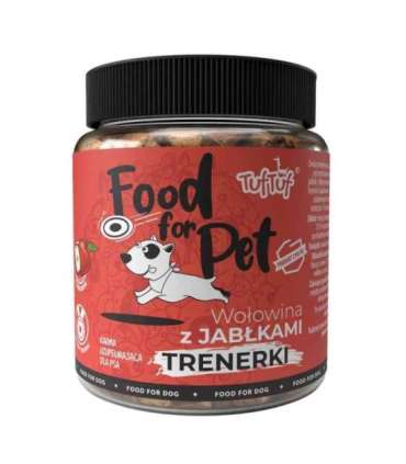 TUF TUF Beef with apple - dog treat - 120g