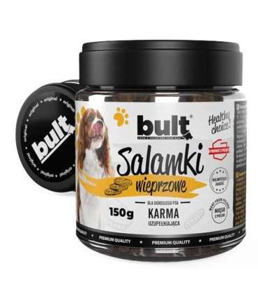 BULT Pork salametti - dog treat - 150g