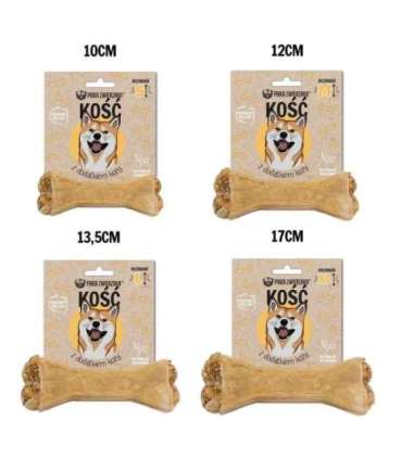 PAKA ZWIERZAKA Bone with goat M 12 cm - dog treat - 55g