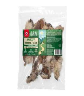 MACED Rabbit ears with hair - Dog treat - 10 pieces