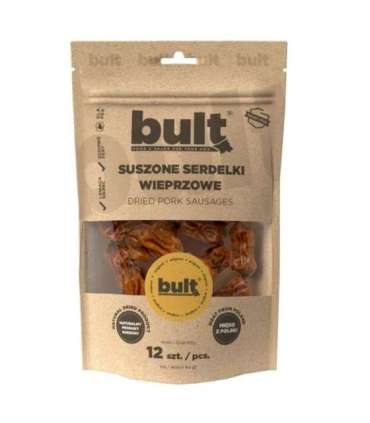 BULT Dried pork sausages - dog treat - 12