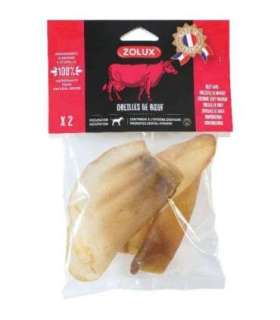 ZOLUX Beef ear - chew for dog - 40g