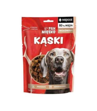 PAN MIĘSKO Beef chunks - dog treat - 100g