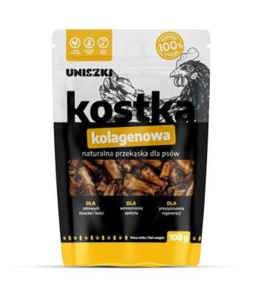 UNISZKI Collagen cube - dog treat - 100g