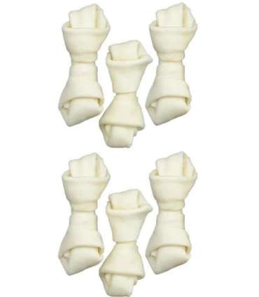 ZOLUX Knotted white bone - chew for dog - 54g
