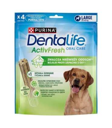 PURINA Dentalife Active Fresh Large - Dental snack for dogs - 142g