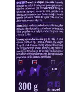 MACED Sport Up! Salmon oil - Dog treat - 300g