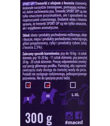 MACED Sport Up! Salmon oil - Dog treat - 300g