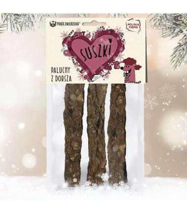 PAKA ZWIERZAKA Cod fingers - dog treat - 60g