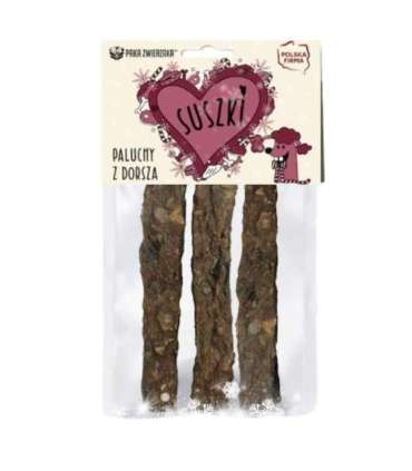 PAKA ZWIERZAKA Cod fingers - dog treat - 60g