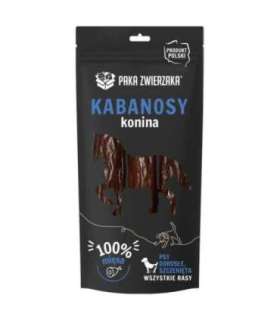 PAKA ZWIERZAKA Sausages Horse - dog treat - 80g