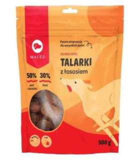 MACED Salmon chips - Dog treat - 500g