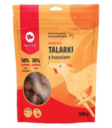 MACED Salmon chips - Dog treat - 500g