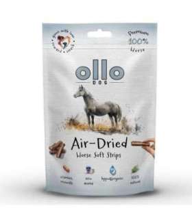 OLLO Air-Dried Horse  strips - dog treat - 80g