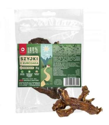 MACED Chicken Neck 100% Nature - Dog treat - 75 g