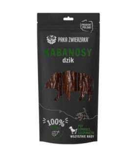 PAKA ZWIERZAKA Sausages Wild boar - dog treat - 80g