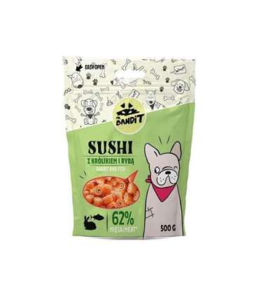MR. BANDIT SUSHI with Rabbit and Fish - dog treat -500 g
