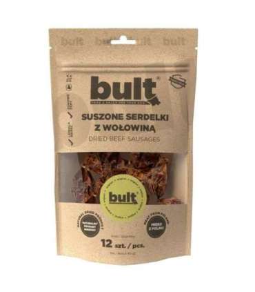 BULT Dried beef sausages - dog treat - 12
