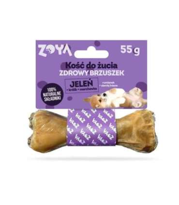 ZOYA Chewing bone Deer - dog treat - 55g