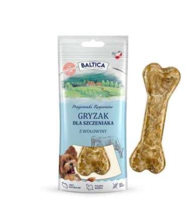 BALTICA PRZYSMAKI REGIONÓW Kości dla szczeniąt wołowa   1szt