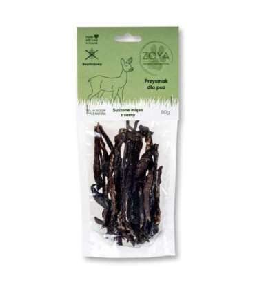ZOYA Dried deer meat - dog treat - 80g